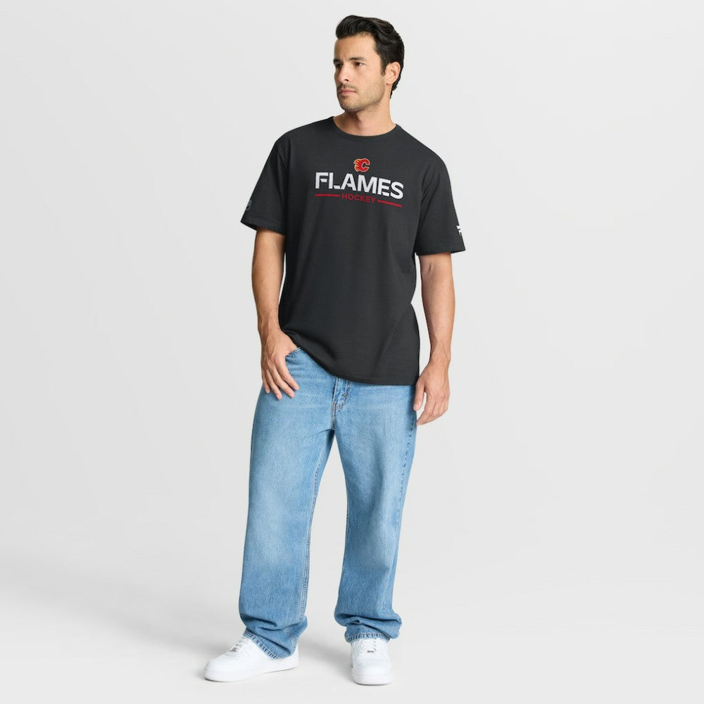 Calgary Flames Fanatics Authentic Pro Primary T-Shirt - Black - NHL 202494309