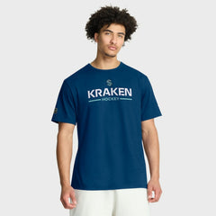 Seattle Kraken Fanatics Authentic Pro Primary T-Shirt - Deep Sea Blue - NHL 202494324