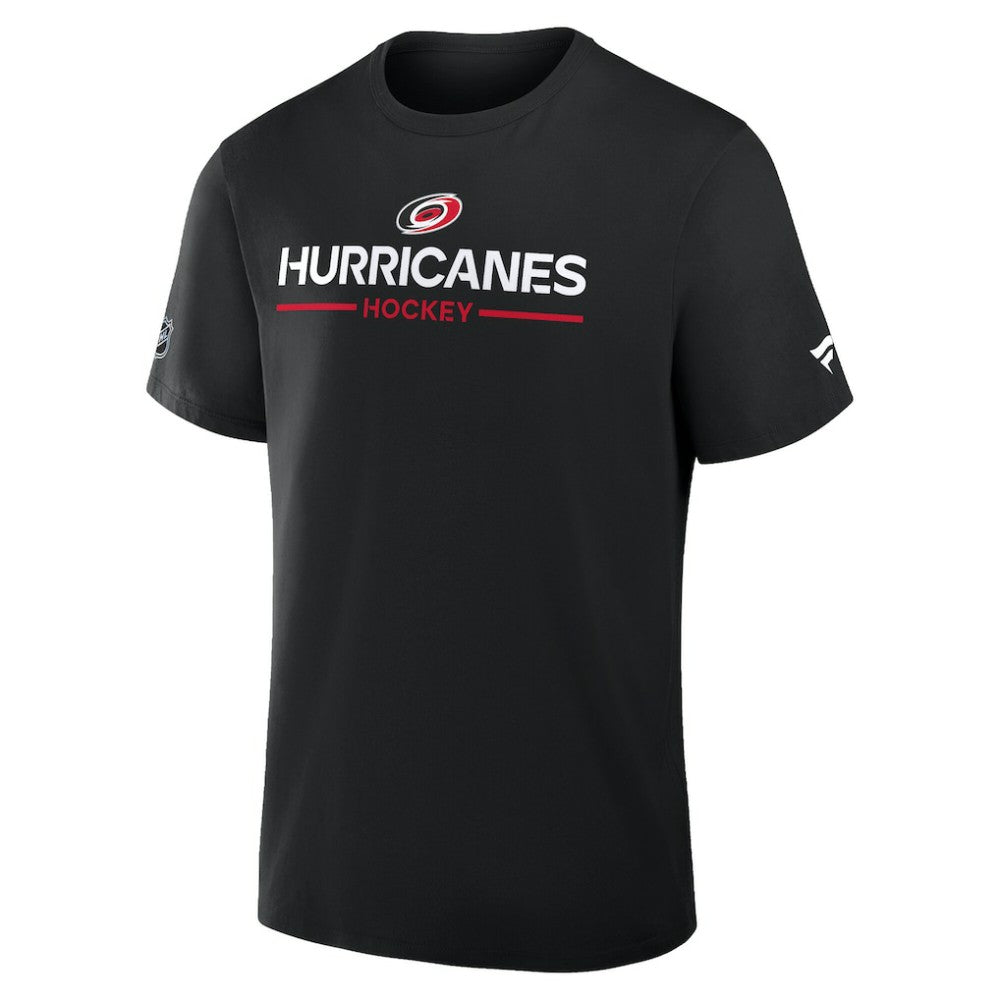 Carolina Hurricanes Fanatics Authentic Pro Primary T-Shirt - Black - NHL 202494327