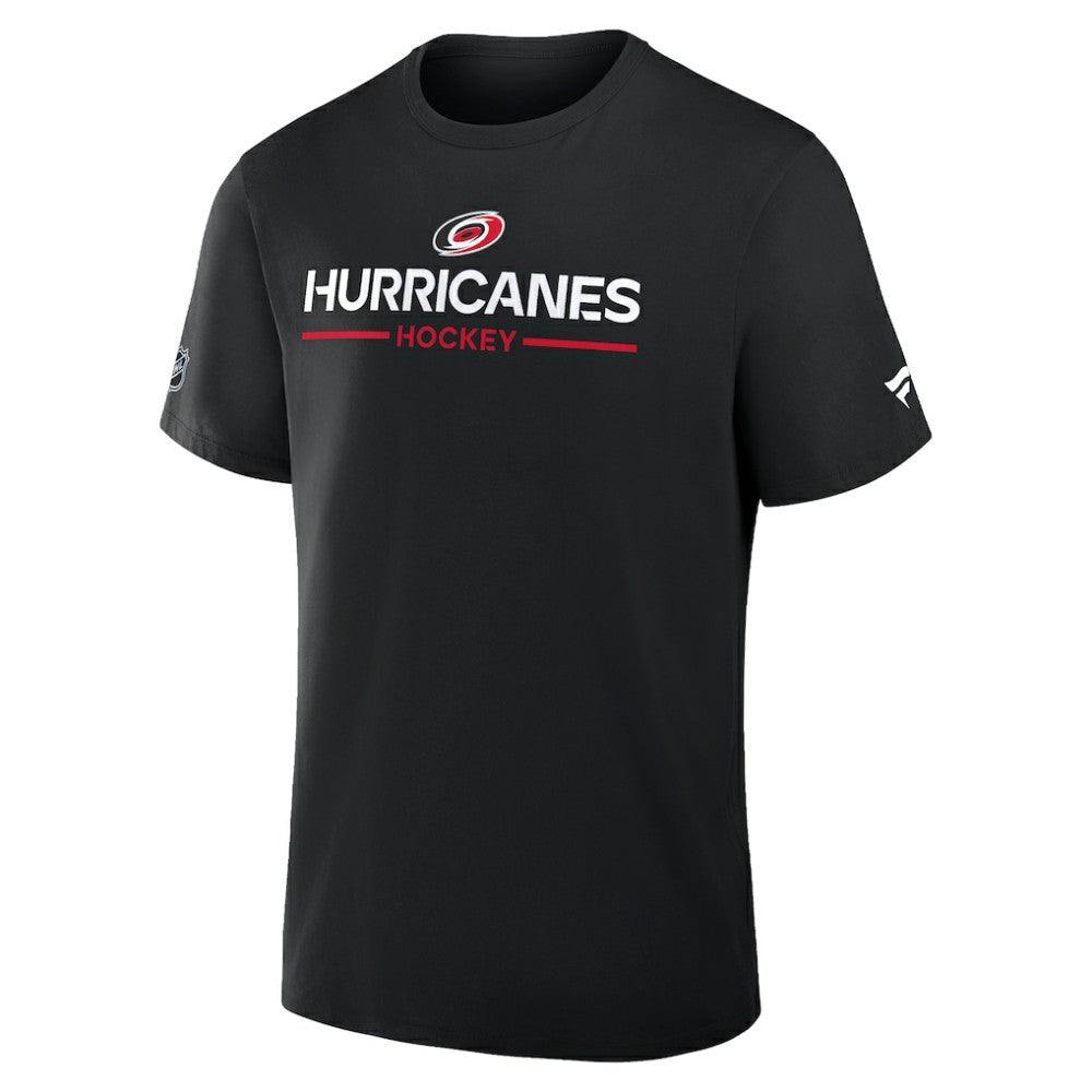 Carolina Hurricanes Fanatics Authentic Pro Primary T-Shirt - Black - NHL 202494327
