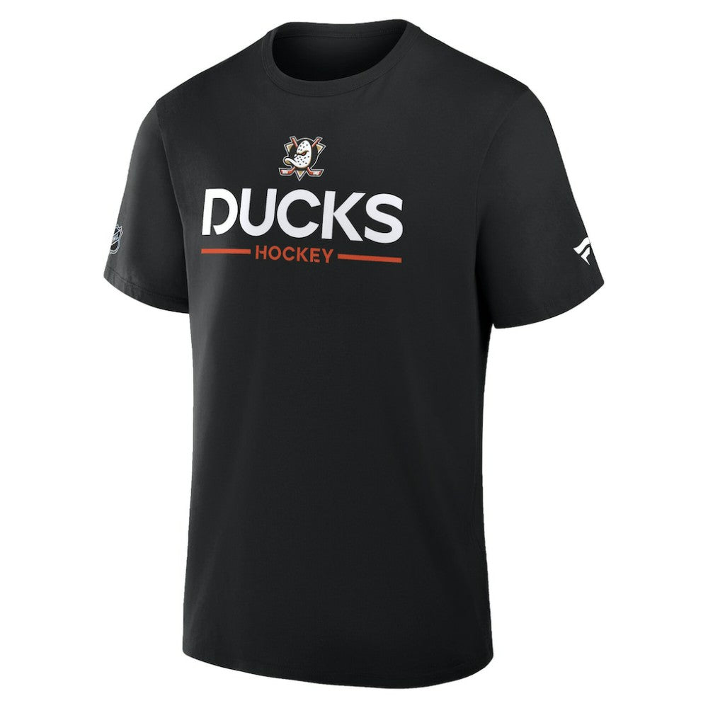Anaheim Ducks Fanatics Authentic Pro Primary T-Shirt - Black - NHL 202494342