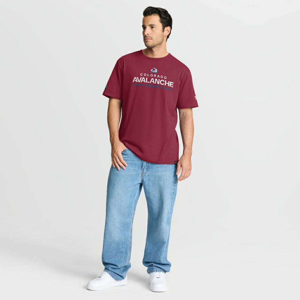 Colorado Avalanche Fanatics Authentic Pro Primary T-Shirt - Burgundy - NHL 202494343