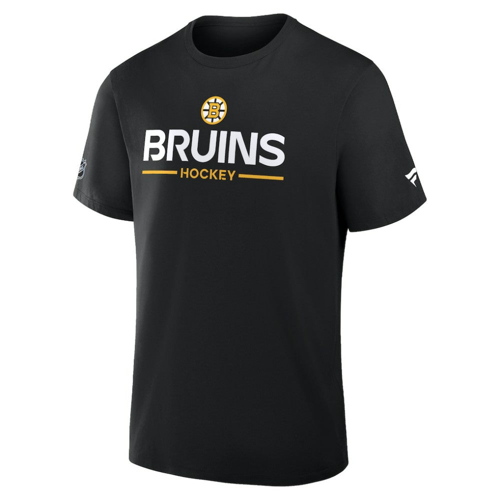 Boston Bruins Fanatics Authentic Pro Primary T-Shirt - Black - NHL 202494348