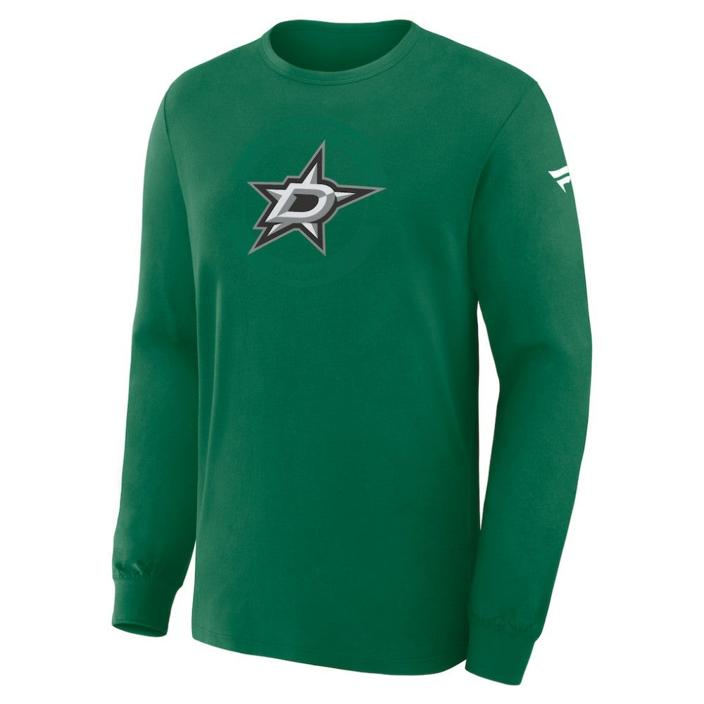 Dallas Stars Fanatics Authentic Pro Property Of Practice Long Sleeve T-Shirt - Kelly Green - NHL 202494468
