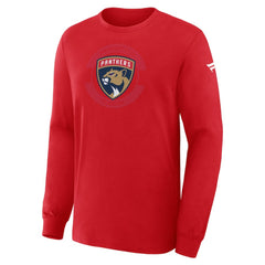 Florida Panthers Fanatics Authentic Pro Property Of Practice Long Sleeve T-Shirt - Red - NHL 202494476