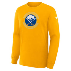 Buffalo Sabres Fanatics Authentic Pro Property Of Practice Long Sleeve T-Shirt - Gold - NHL 202494496