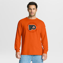 Philadelphia Flyers Fanatics Authentic Pro Property Of Practice Long Sleeve T-Shirt - Orange - NHL 202494533