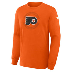 Philadelphia Flyers Fanatics Authentic Pro Property Of Practice Long Sleeve T-Shirt - Orange - NHL 202494533