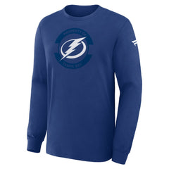 Tampa Bay Lightning Fanatics Authentic Pro Property Of Practice Long Sleeve T-Shirt - Blue - NHL 202494536