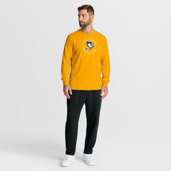 Pittsburgh Penguins Fanatics Authentic Pro Property Of Practice Long Sleeve T-Shirt - Gold - NHL 202494555