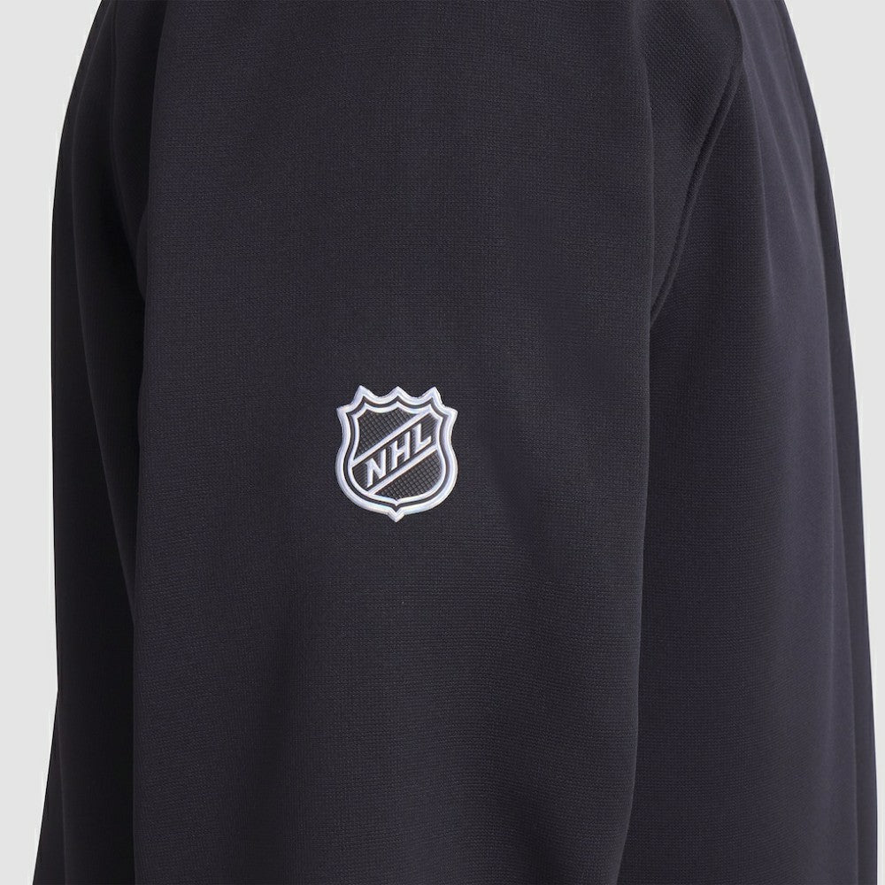 Pittsburgh Penguins Fanatics Authentic Pro Rink Raglan Quarter-Zip Pullover - Black - NHL 202495206