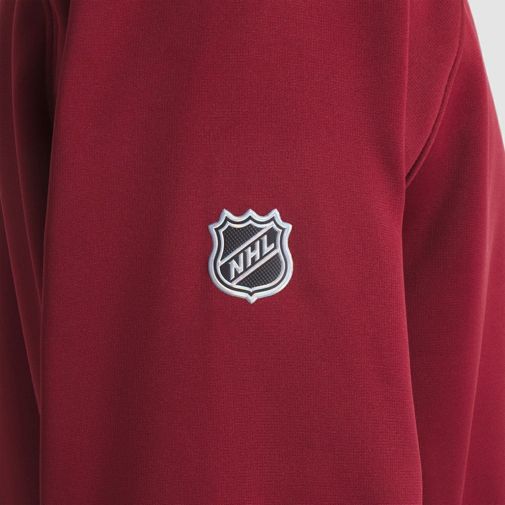 Colorado Avalanche Fanatics Authentic Pro Rink Raglan Quarter-Zip Pullover - Burgundy - NHL 202495208
