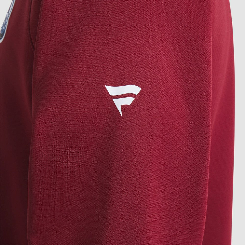 Colorado Avalanche Fanatics Authentic Pro Rink Raglan Quarter-Zip Pullover - Burgundy - NHL 202495208