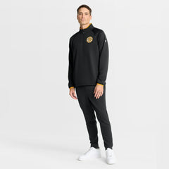 Boston Bruins Fanatics Authentic Pro Rink Raglan Quarter-Zip Pullover - Black - NHL 202495211