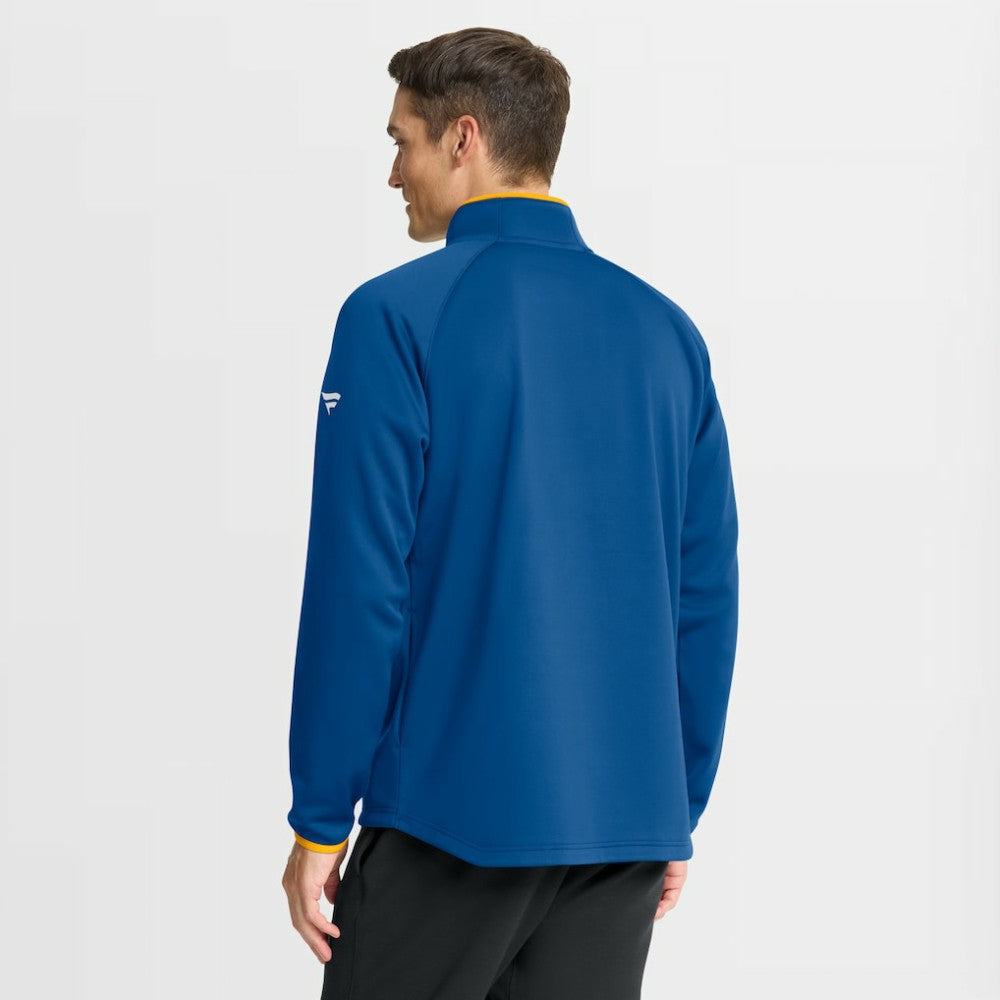 St. Louis Blues Fanatics Authentic Pro Rink Raglan Quarter-Zip Pullover - Blue - NHL 202495213