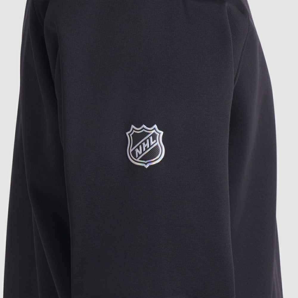 Chicago Blackhawks Fanatics Authentic Pro Rink Raglan Quarter-Zip Pullover - Black - NHL 202495217