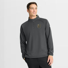Vegas Golden Knights Fanatics Authentic Pro Rink Raglan Quarter-Zip Pullover - Black - NHL 202495225