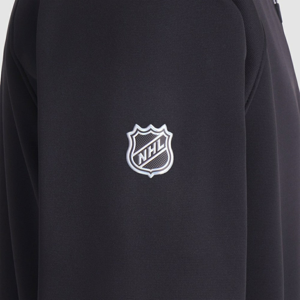 Minnesota Wild Fanatics Authentic Pro Rink Raglan Quarter-Zip Pullover - Black - NHL 202495228