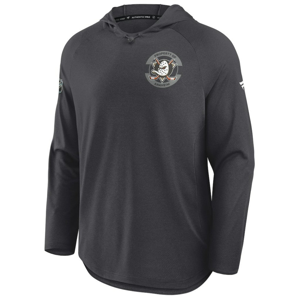 Anaheim Ducks Fanatics Authentic Pro Rink Hoodie - Charcoal - NHL 202495239