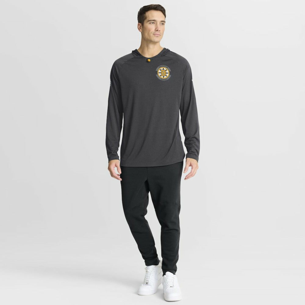 Boston Bruins Fanatics Authentic Pro Rink Hoodie - Charcoal - NHL 202495240