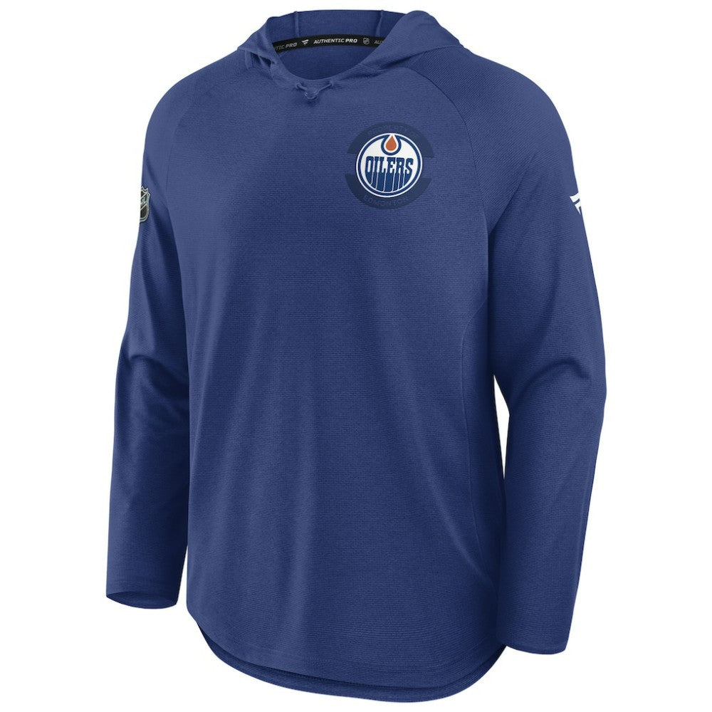Edmonton Oilers Fanatics Authentic Pro Rink Hoodie - Royal - NHL 202495245