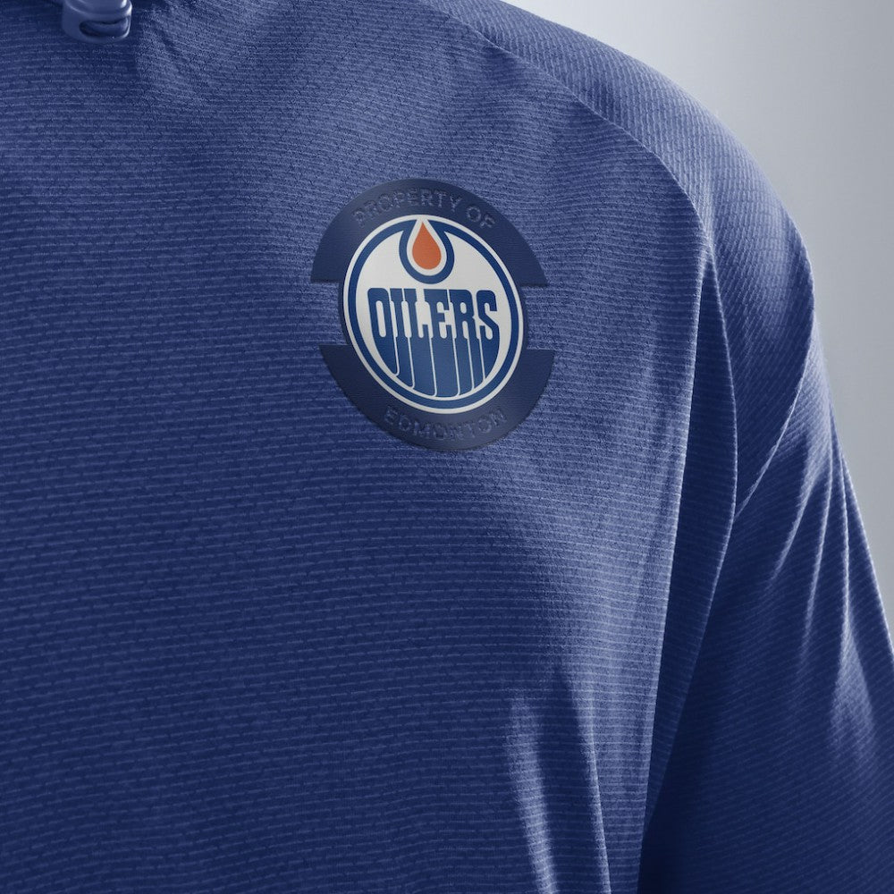 Edmonton Oilers Fanatics Authentic Pro Rink Hoodie - Royal - NHL 202495245