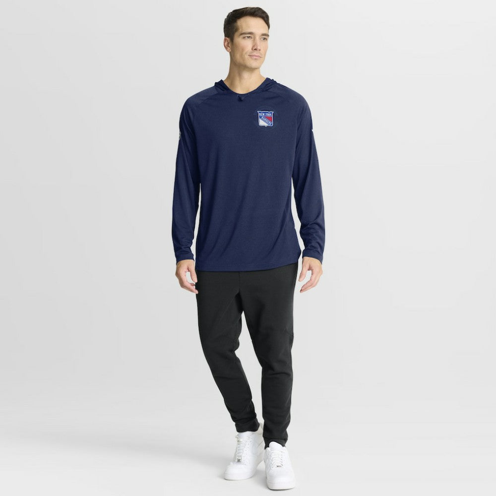 New York Rangers Fanatics Authentic Pro Rink Hoodie - Navy - NHL 202495247