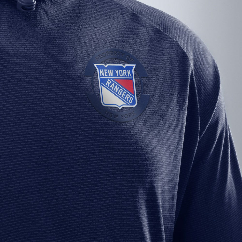 New York Rangers Fanatics Authentic Pro Rink Hoodie - Navy - NHL 202495247