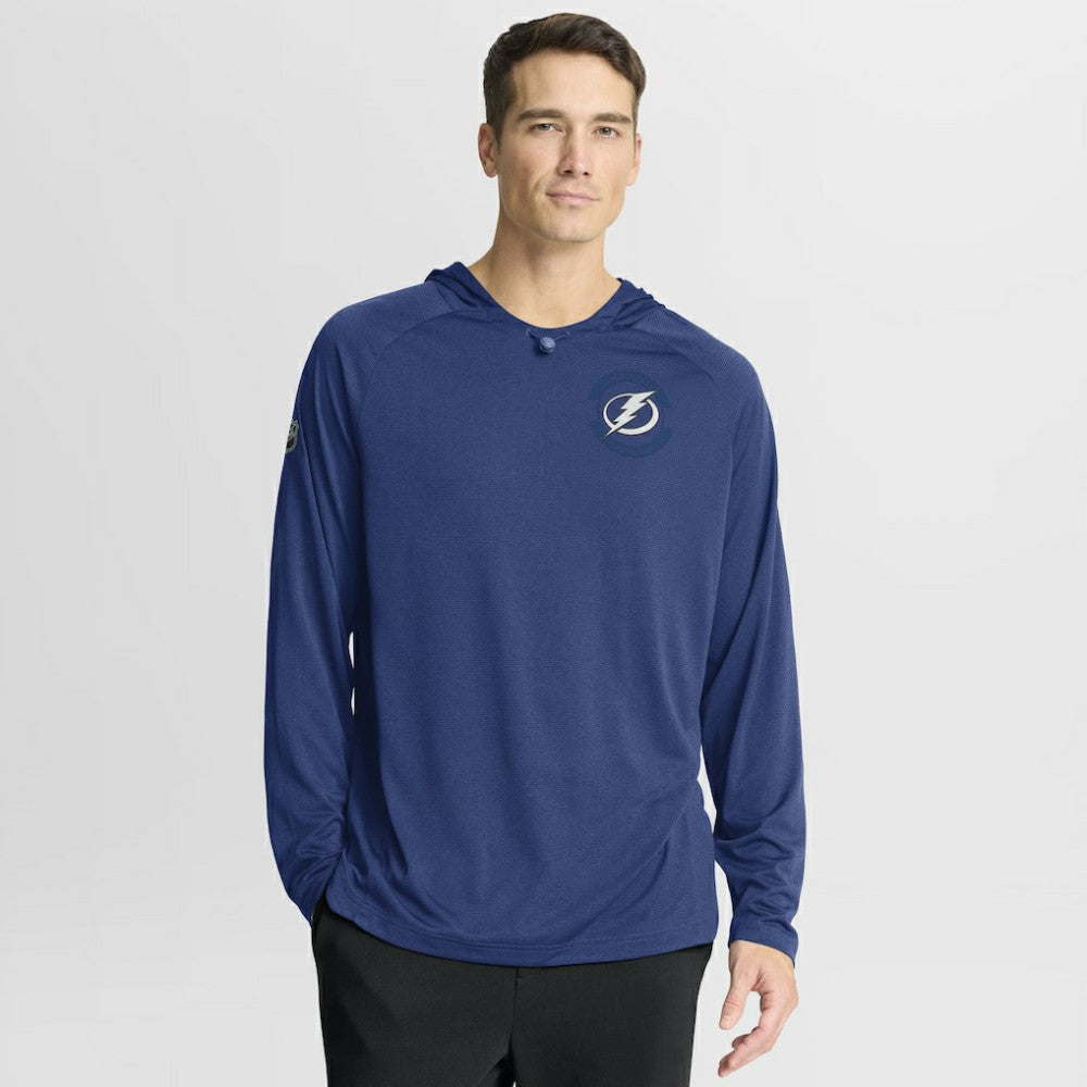 Tampa Bay Lightning Fanatics Authentic Pro Rink Hoodie - Blue - NHL 202495257