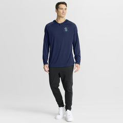Seattle Kraken Fanatics Authentic Pro Rink Hoodie - Navy - NHL 202495259