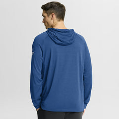 St. Louis Blues Fanatics Authentic Pro Rink Hoodie - Heather Blue - NHL 202495260