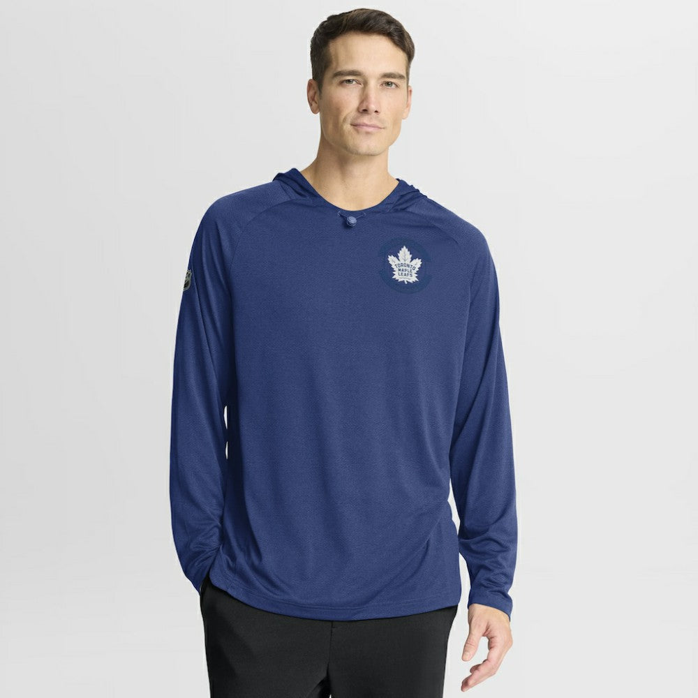 Toronto Maple Leafs Fanatics Authentic Pro Rink Hoodie - Blue - NHL 202495263
