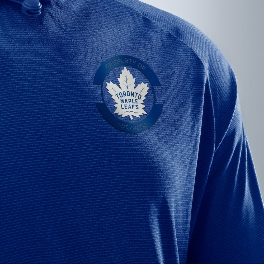 Toronto Maple Leafs Fanatics Authentic Pro Rink Hoodie - Blue - NHL 202495263