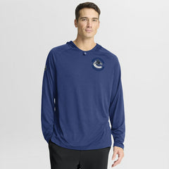Vancouver Canucks Fanatics Authentic Pro Rink Hoodie - Blue - NHL 202495264