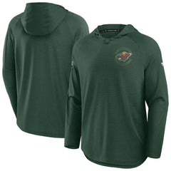 Minnesota Wild Fanatics Authentic Pro Rink Hoodie - Green - NHL 202495269