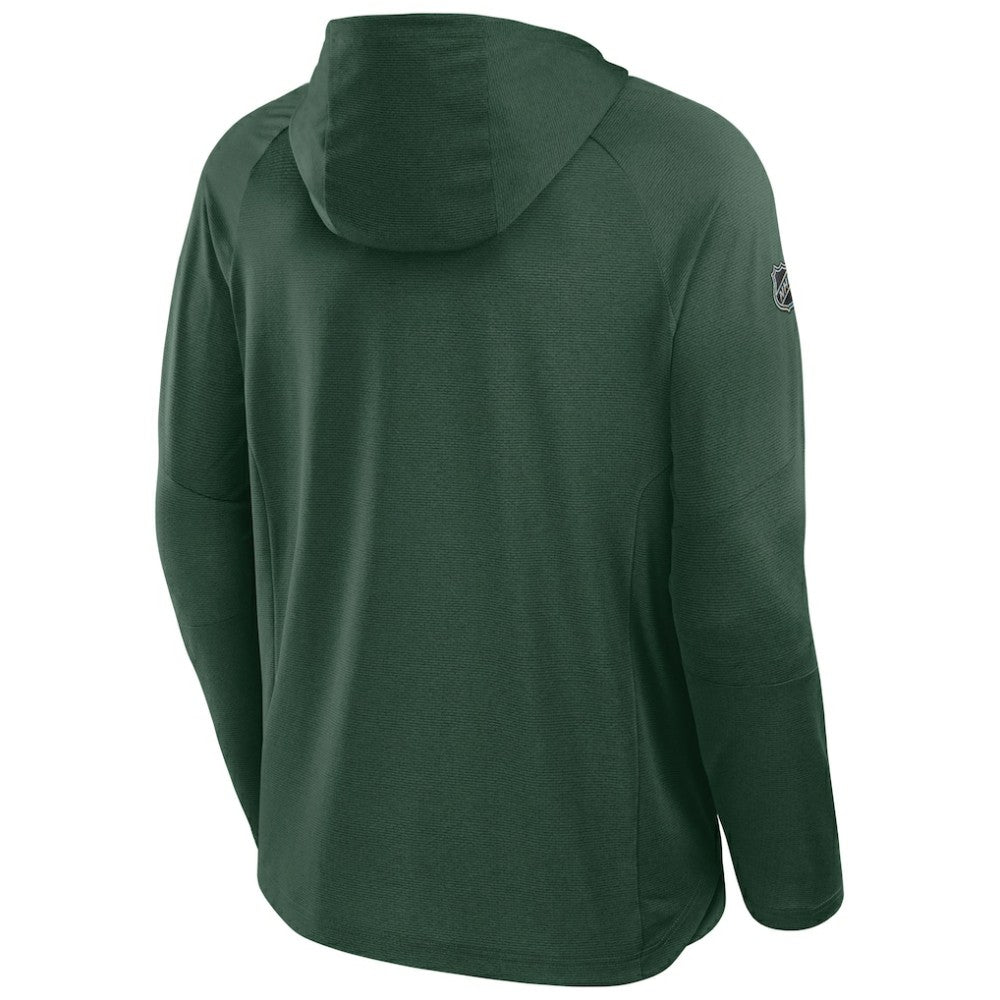 Minnesota Wild Fanatics Authentic Pro Rink Hoodie - Green - NHL 202495269