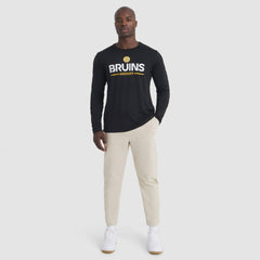 Boston Bruins Fanatics Authentic Pro Rink Tech Long Sleeve T-Shirt - Black - NHL 202495519