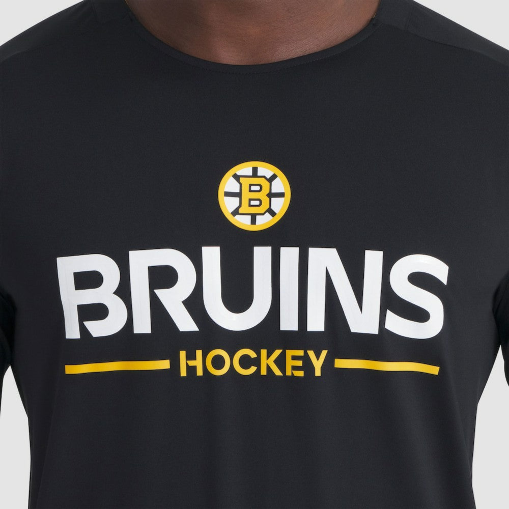 Boston Bruins Fanatics Authentic Pro Rink Tech Long Sleeve T-Shirt - Black - NHL 202495519