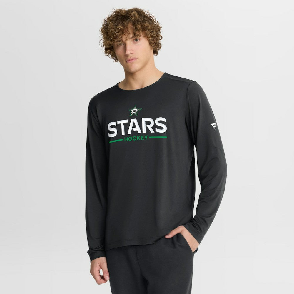 Dallas Stars Fanatics Authentic Pro Rink Tech Long Sleeve T-Shirt - Black - NHL 202495526