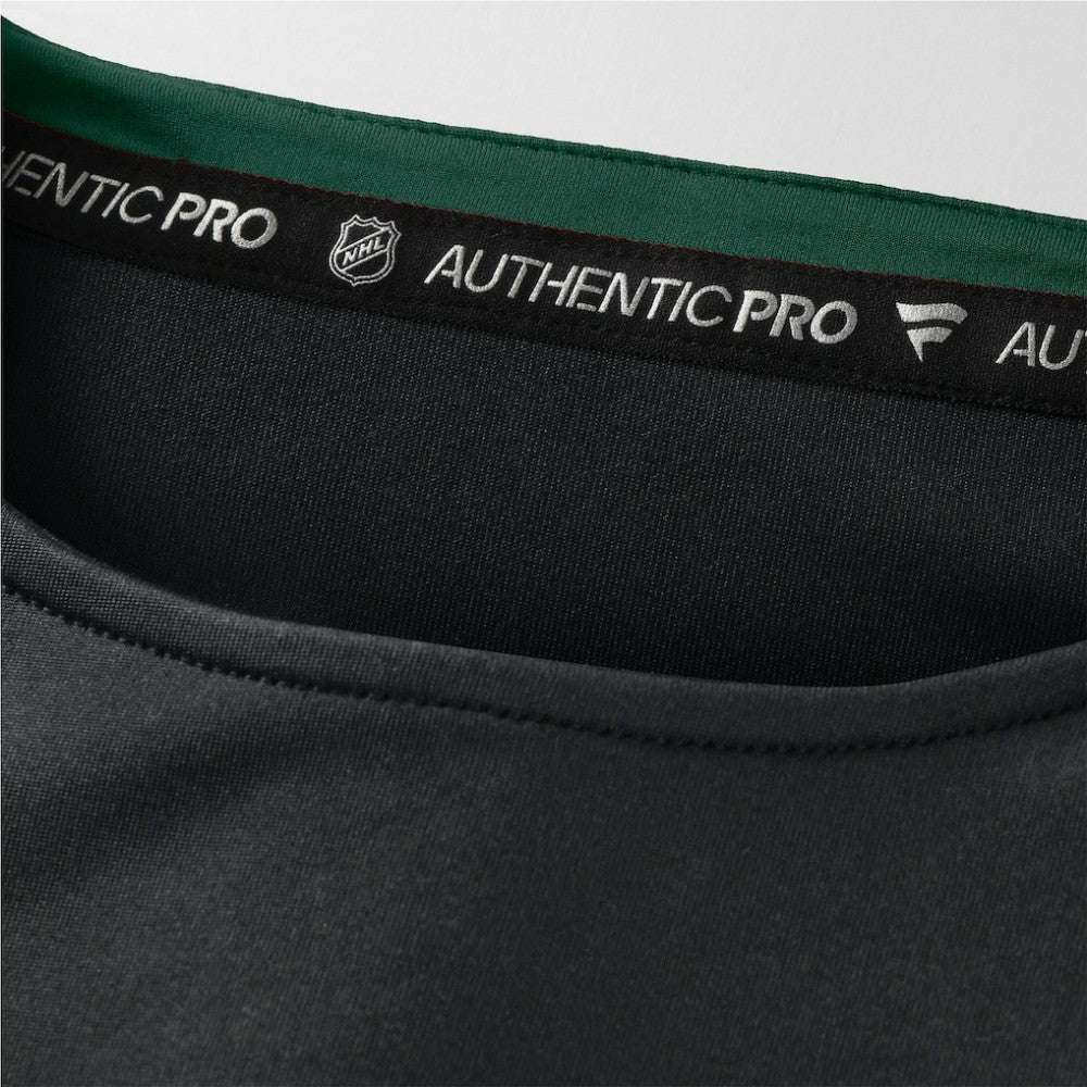Minnesota Wild Fanatics Authentic Pro Rink Tech Long Sleeve T-Shirt - Black - NHL 202495531