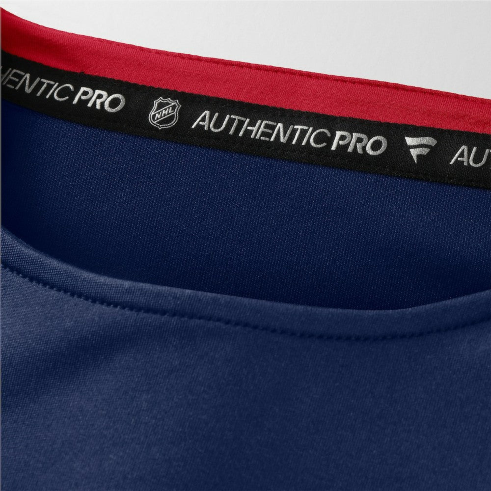 Montreal Canadiens Fanatics Authentic Pro Rink Tech Long Sleeve T-Shirt - Navy - NHL 202495532