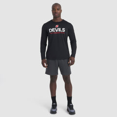 New Jersey Devils Fanatics Authentic Pro Rink Tech Long Sleeve T-Shirt - Black - NHL 202495534