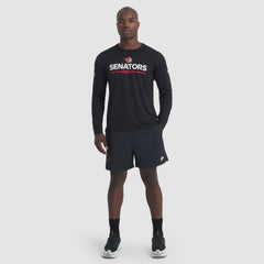Ottawa Senators Fanatics Authentic Pro Rink Tech Long Sleeve T-Shirt - Black - NHL 202495539