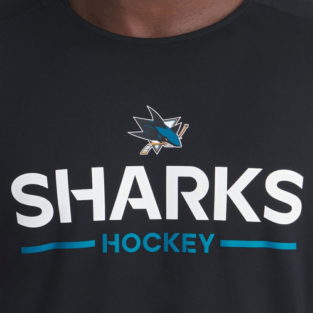San Jose Sharks Fanatics Authentic Pro Rink Tech Long Sleeve T-Shirt - Black - NHL 202495542