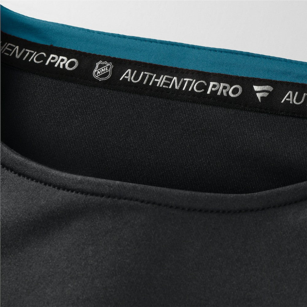 San Jose Sharks Fanatics Authentic Pro Rink Tech Long Sleeve T-Shirt - Black - NHL 202495542