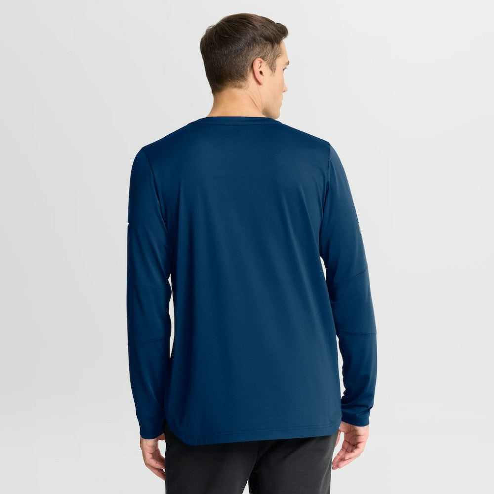 Seattle Kraken Fanatics Authentic Pro Rink Tech Long Sleeve T-Shirt - Navy - NHL 202495543