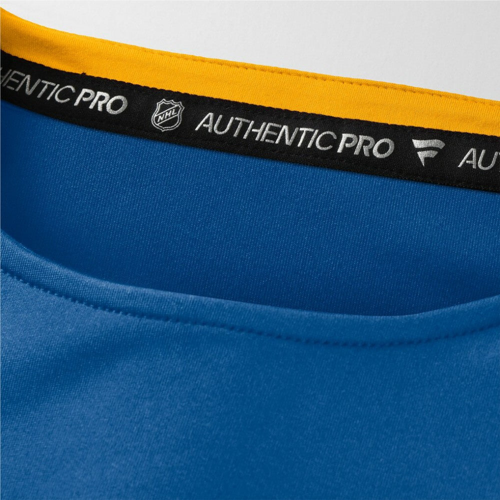 St. Louis Blues Fanatics Authentic Pro Rink Tech Long Sleeve T-Shirt - Blue - NHL 202495544
