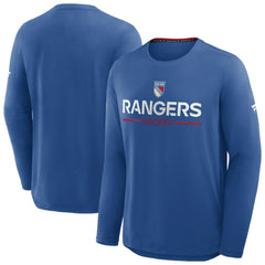 New York Rangers Fanatics Authentic Pro Rink Centennial Tech Long Sleeve T-Shirt - Blue - NHL 202495553