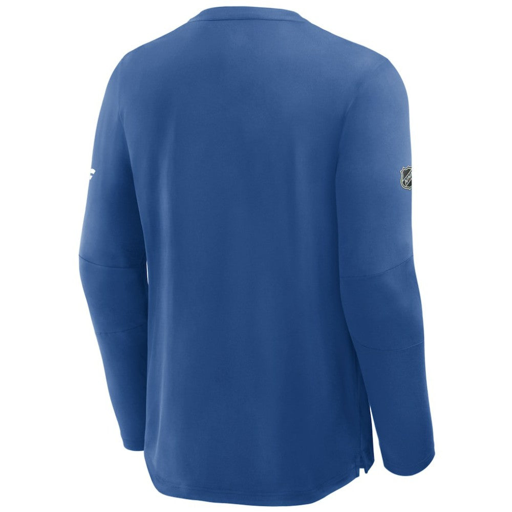 New York Rangers Fanatics Authentic Pro Rink Centennial Tech Long Sleeve T-Shirt - Blue - NHL 202495553
