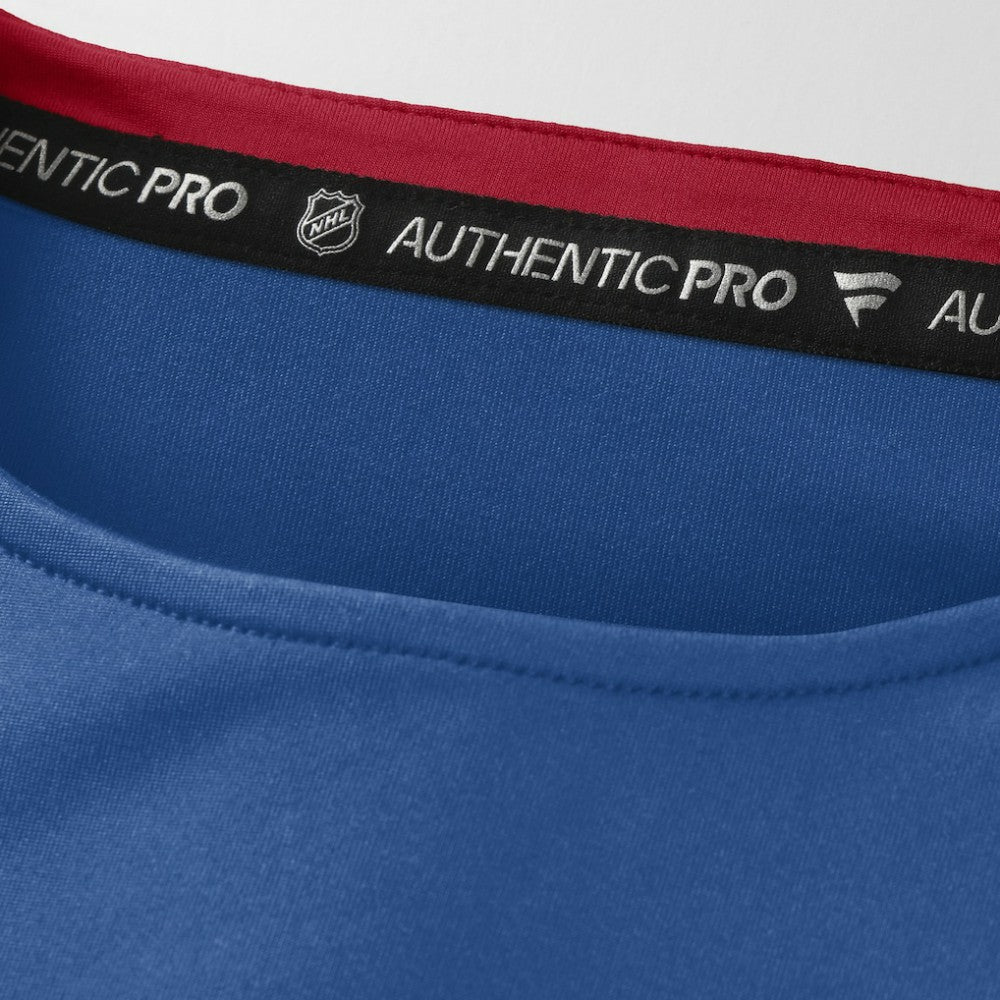 New York Rangers Fanatics Authentic Pro Rink Centennial Tech Long Sleeve T-Shirt - Blue - NHL 202495553